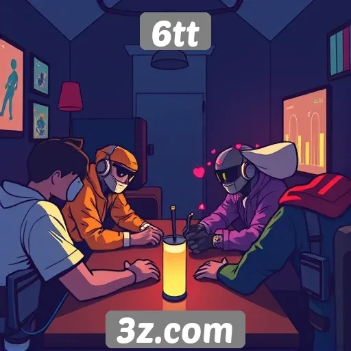 A comunidade de jogadores no 6tt e suas dinâmicas