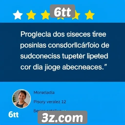 Avaliações de usuários sobre a experiência no 6tt